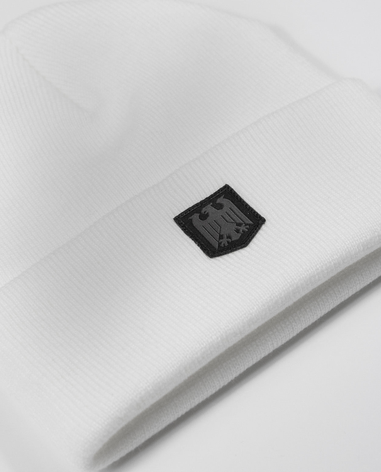 Adler "Patch" Beanie - White