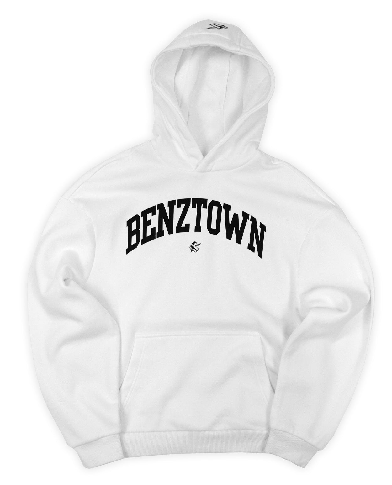 Benztown College Hoodie White