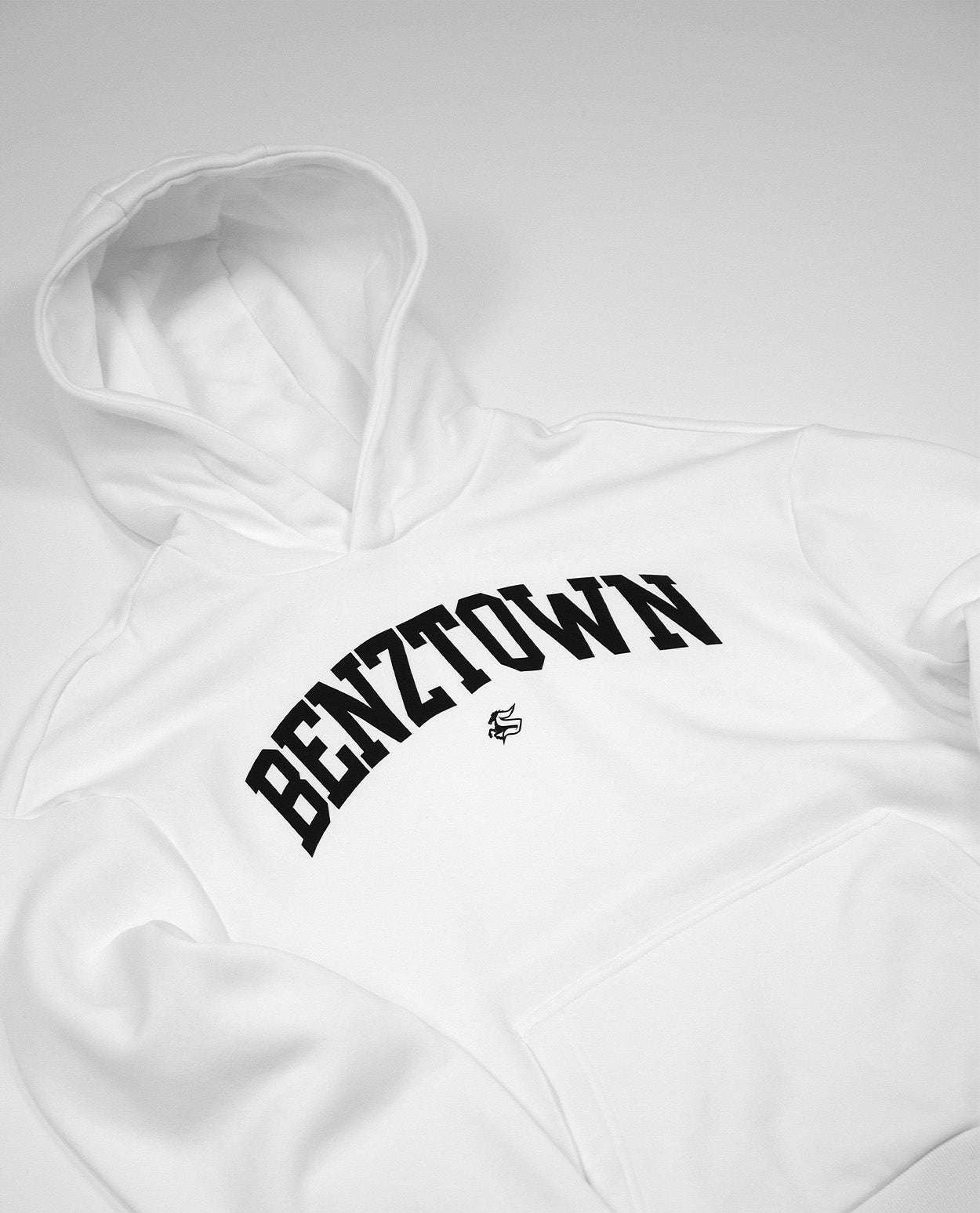 Benztown College Hoodie White