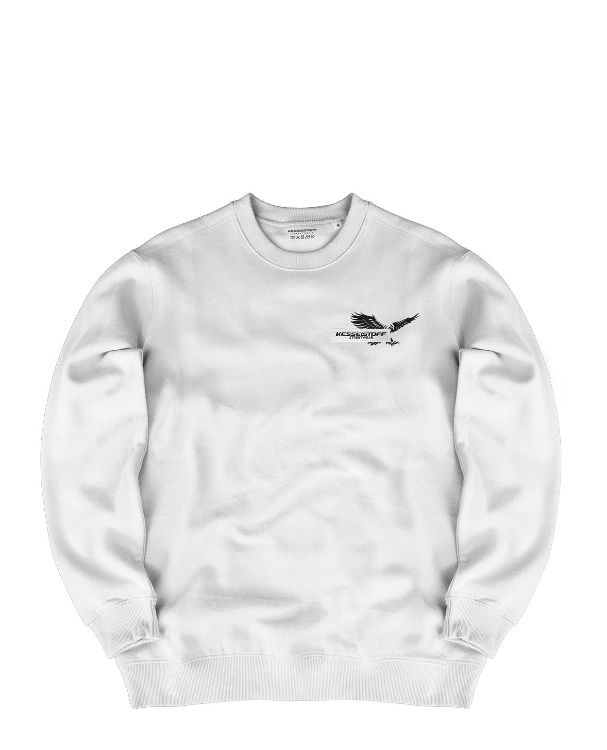 Sweatshirt Eagle Print White