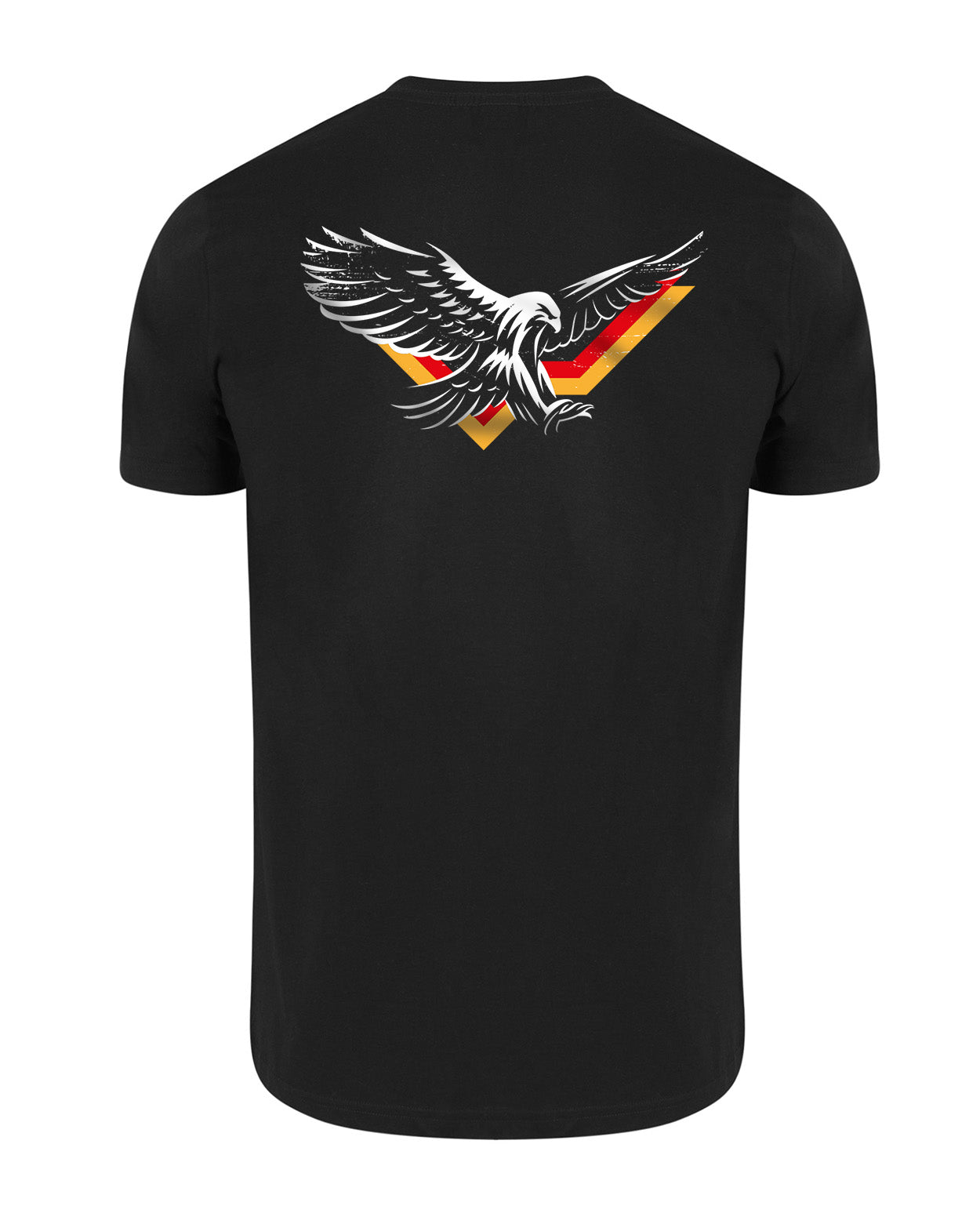 Shirt Eagle Print Black
