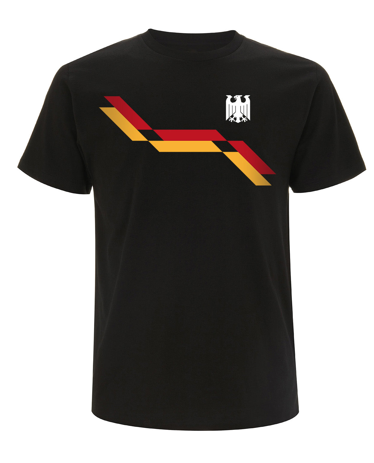 Deutschland Retro Shirt - Black