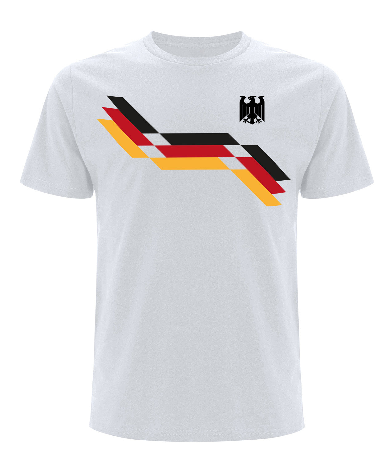 Deutschland Retro Shirt - White