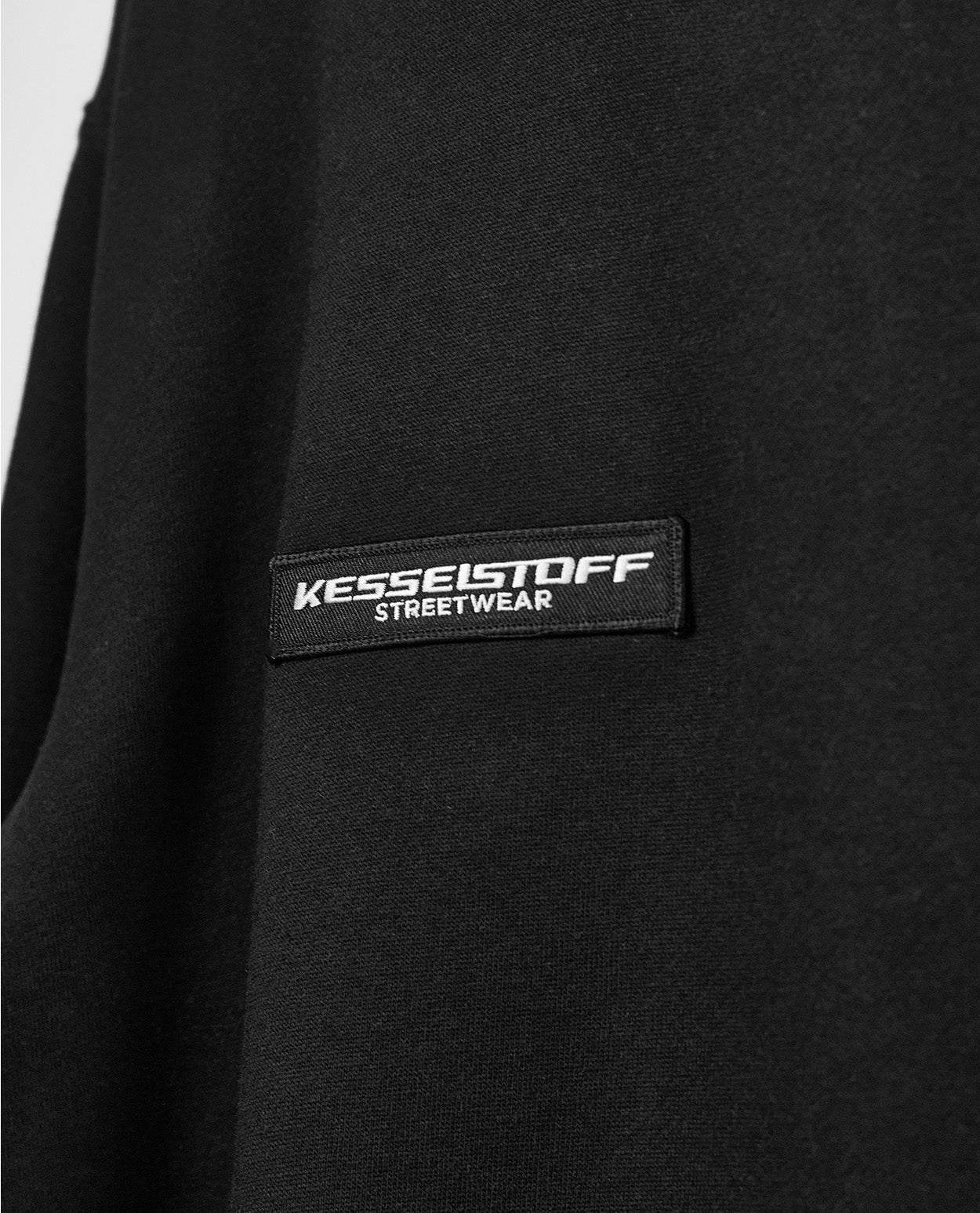 Sweatshirt Eagle Patch Black