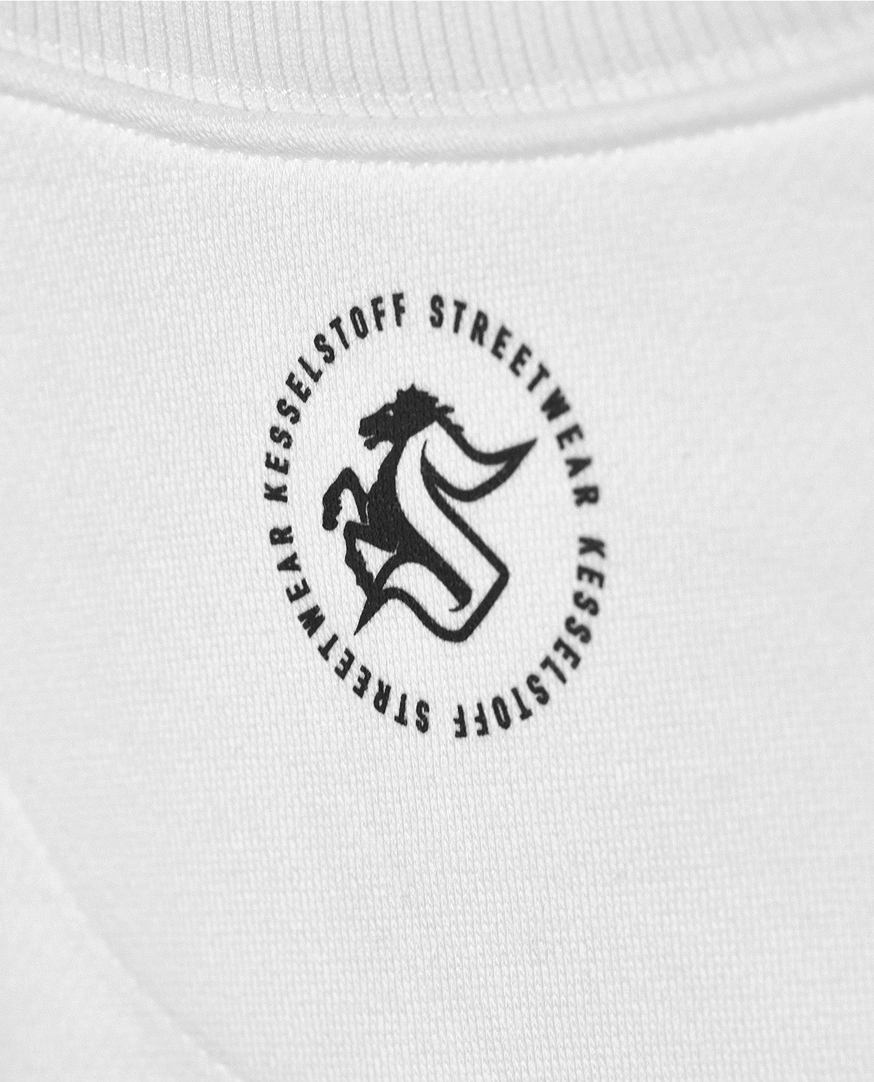 Sweatshirt Eagle Print White