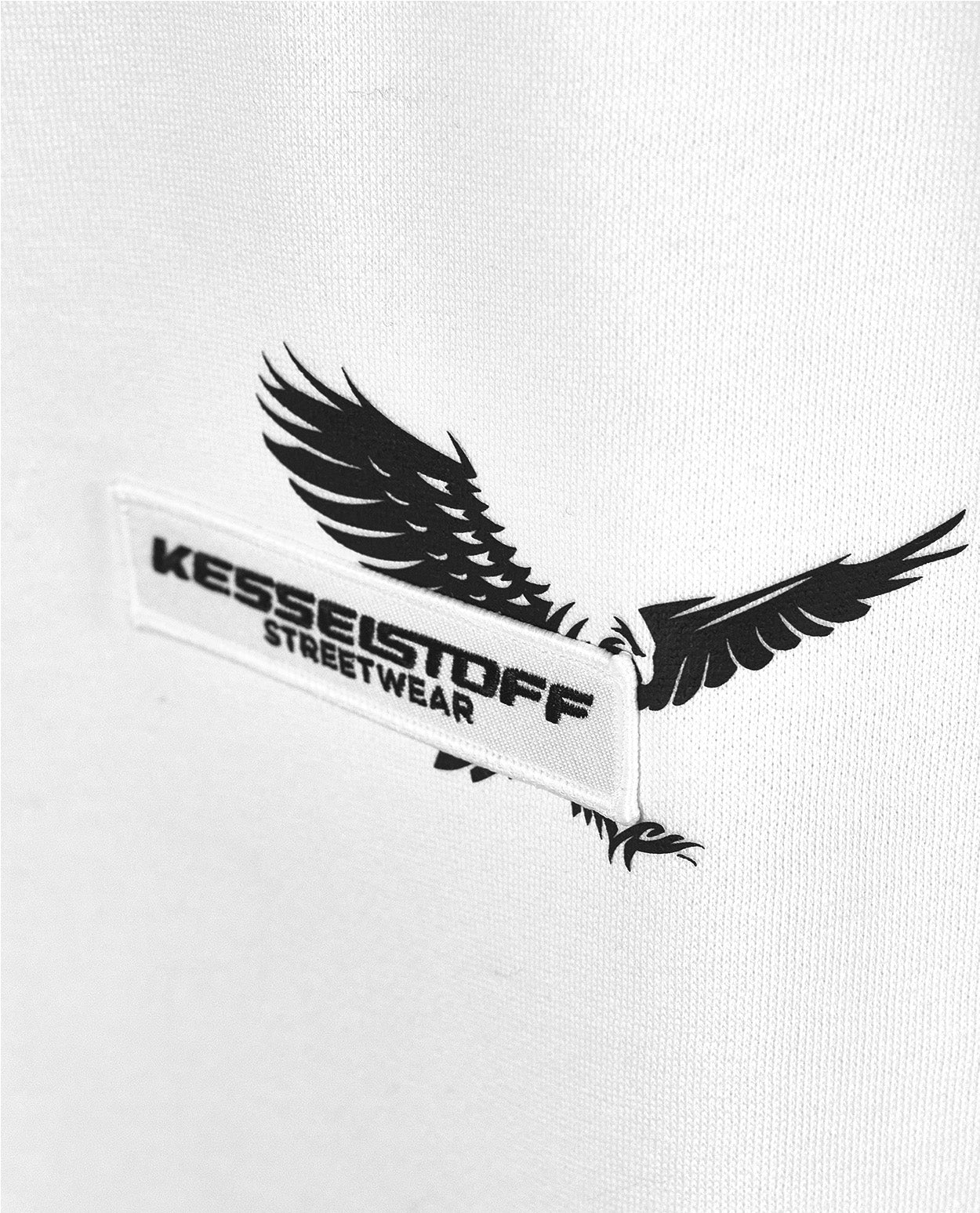 Sweatshirt Eagle Print White