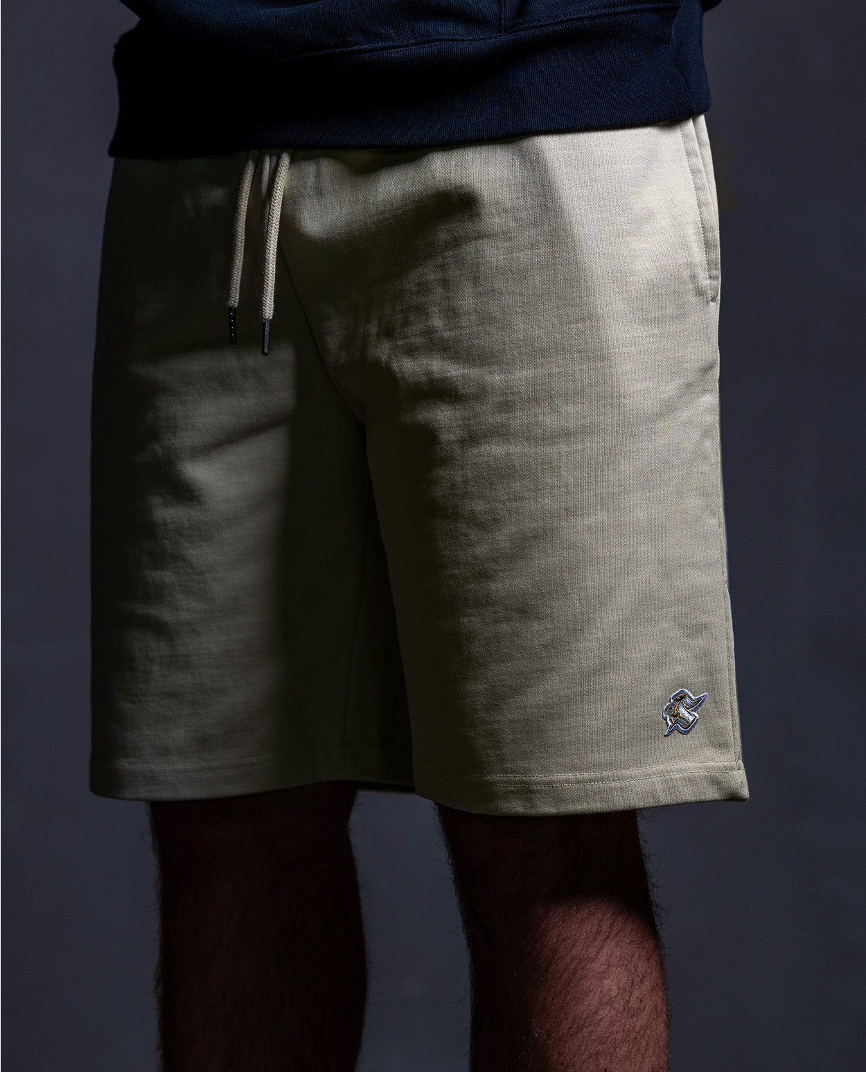 Heavyweight Patch Shorts Beige