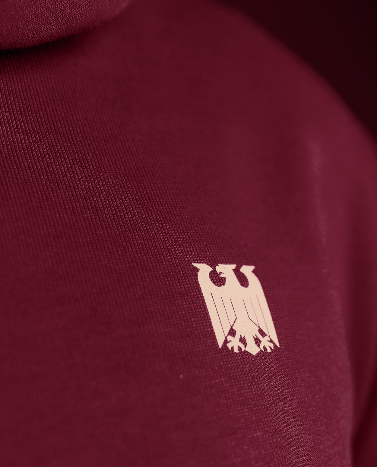 Heimatliebe Statement - Hoodie - Burgundy