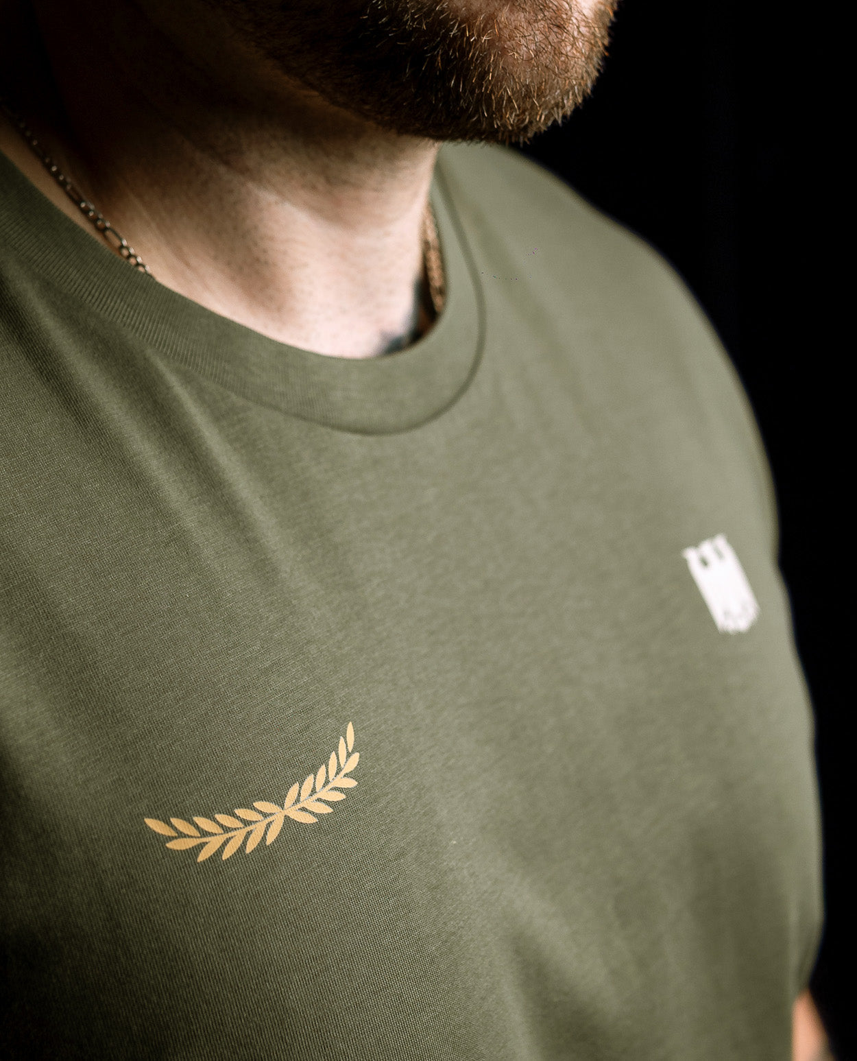 Heimatliebe Statement - Shirt - Khaki