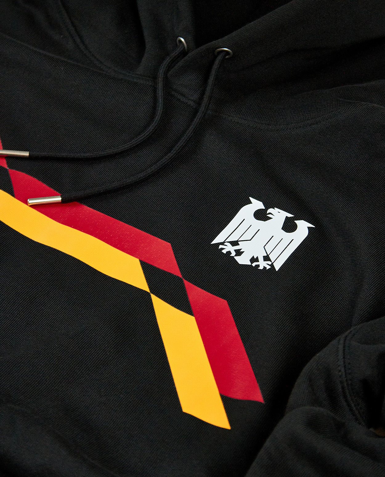 Deutschland Retro Hoodie - Black