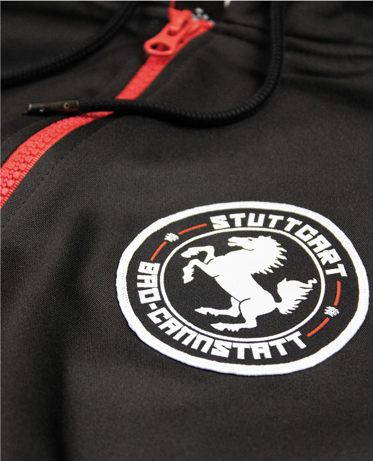 Polyesterjacke - "Stuttgart Bad-Cannstatt" - Black