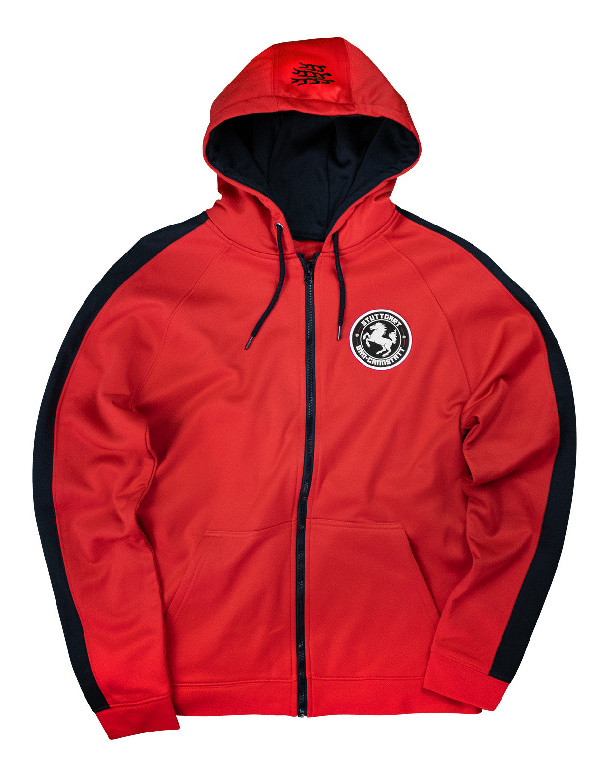 Polyesterjacke - "Stuttgart Bad-Cannstatt" - Red