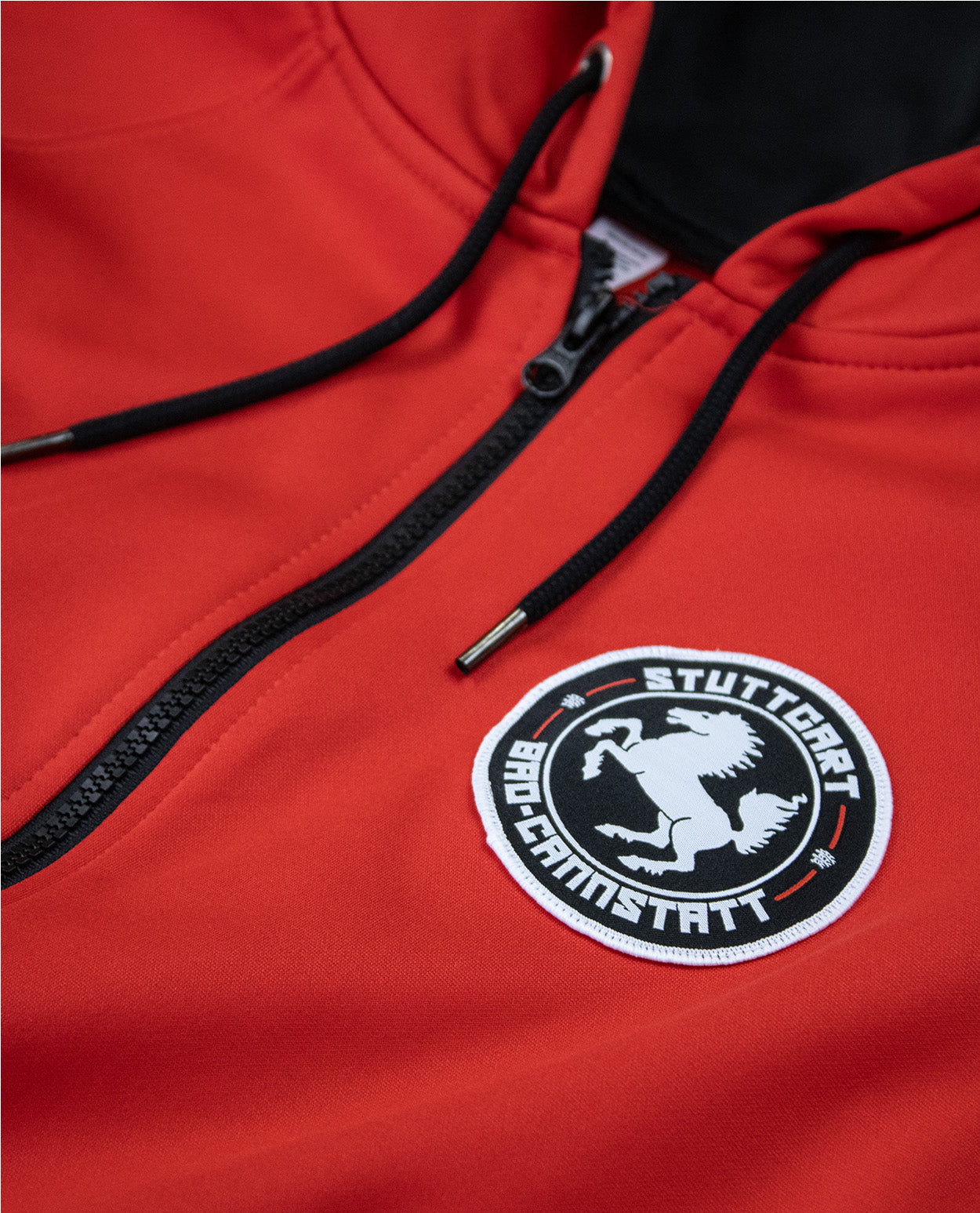 Polyesterjacke - "Stuttgart Bad-Cannstatt" - Red