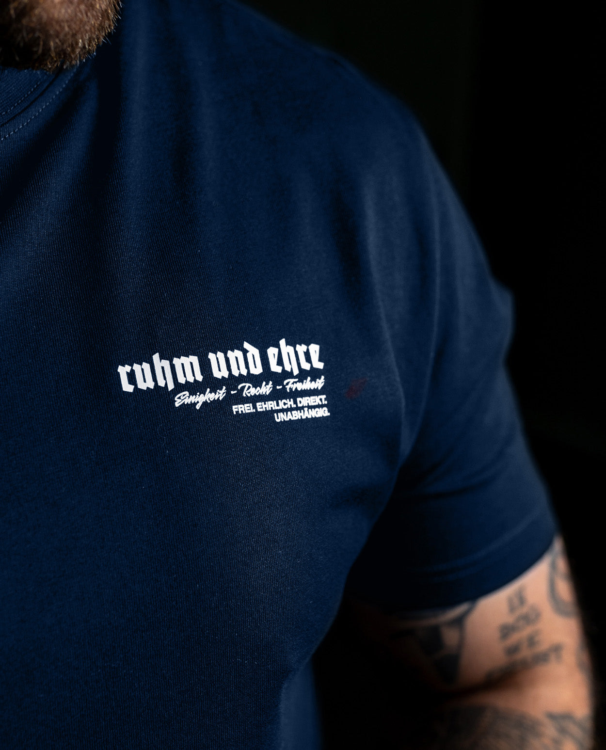 Shirt - Ruhm & Ehre - Navy