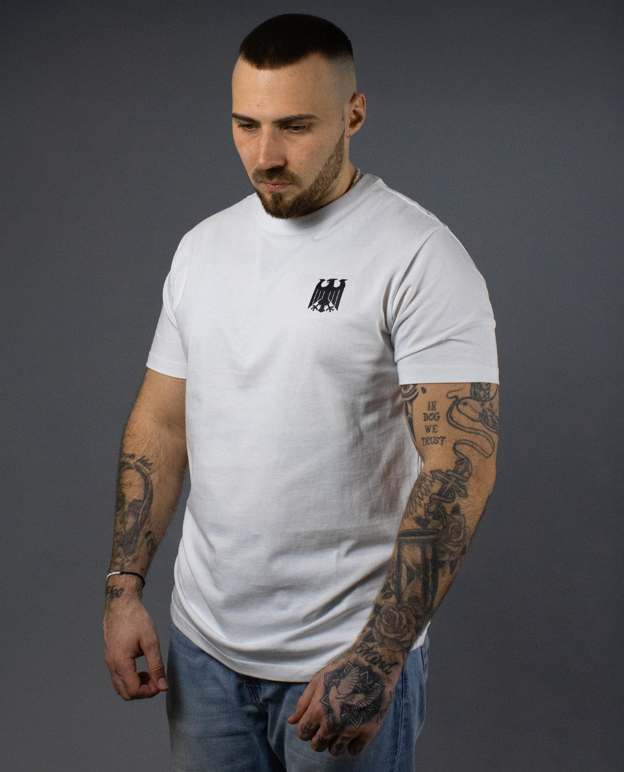 Shirt - Weiß - Adler
