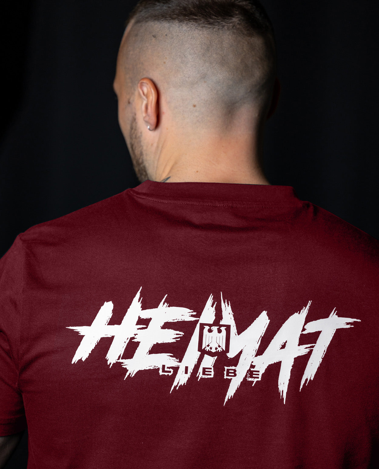 Shirt - Heimatliebe - Burgundy