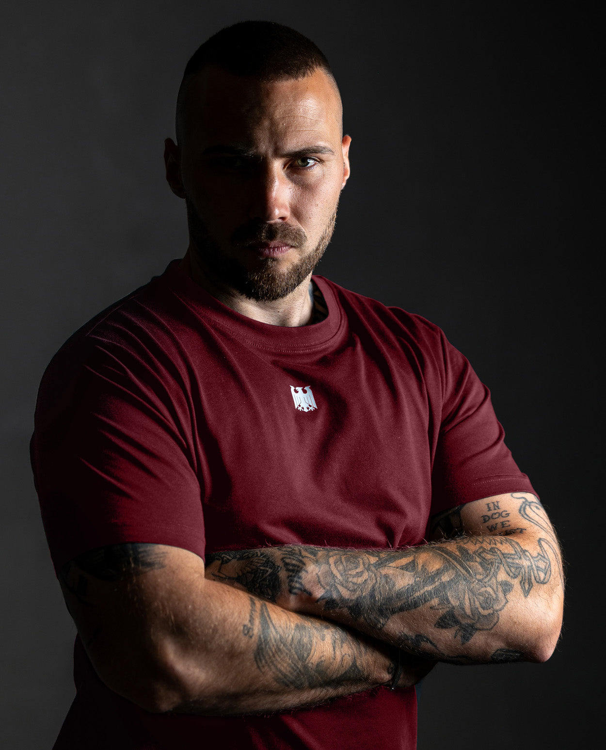 Shirt - Heimatliebe - Burgundy