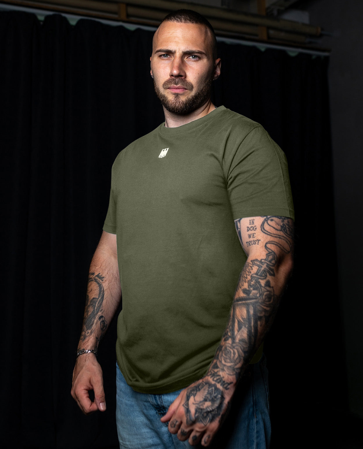 Shirt - Heimatliebe - Khaki