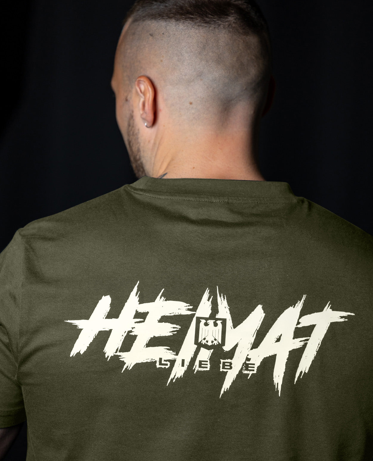 Shirt - Heimatliebe - Khaki