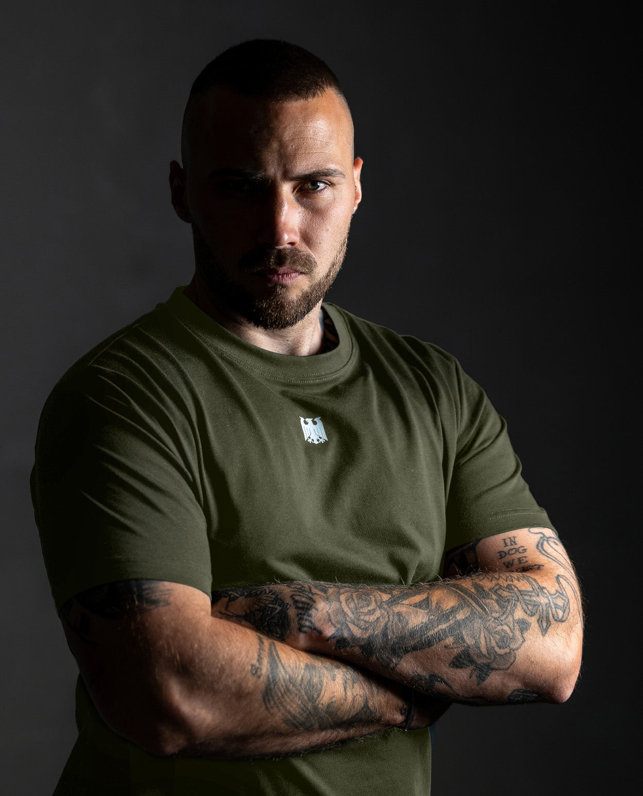 Shirt - Heimatliebe - Khaki