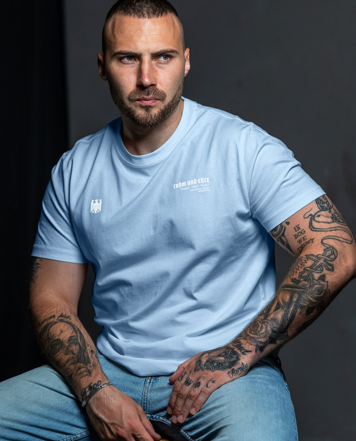Shirt - Ruhm & Ehre - Summerblue