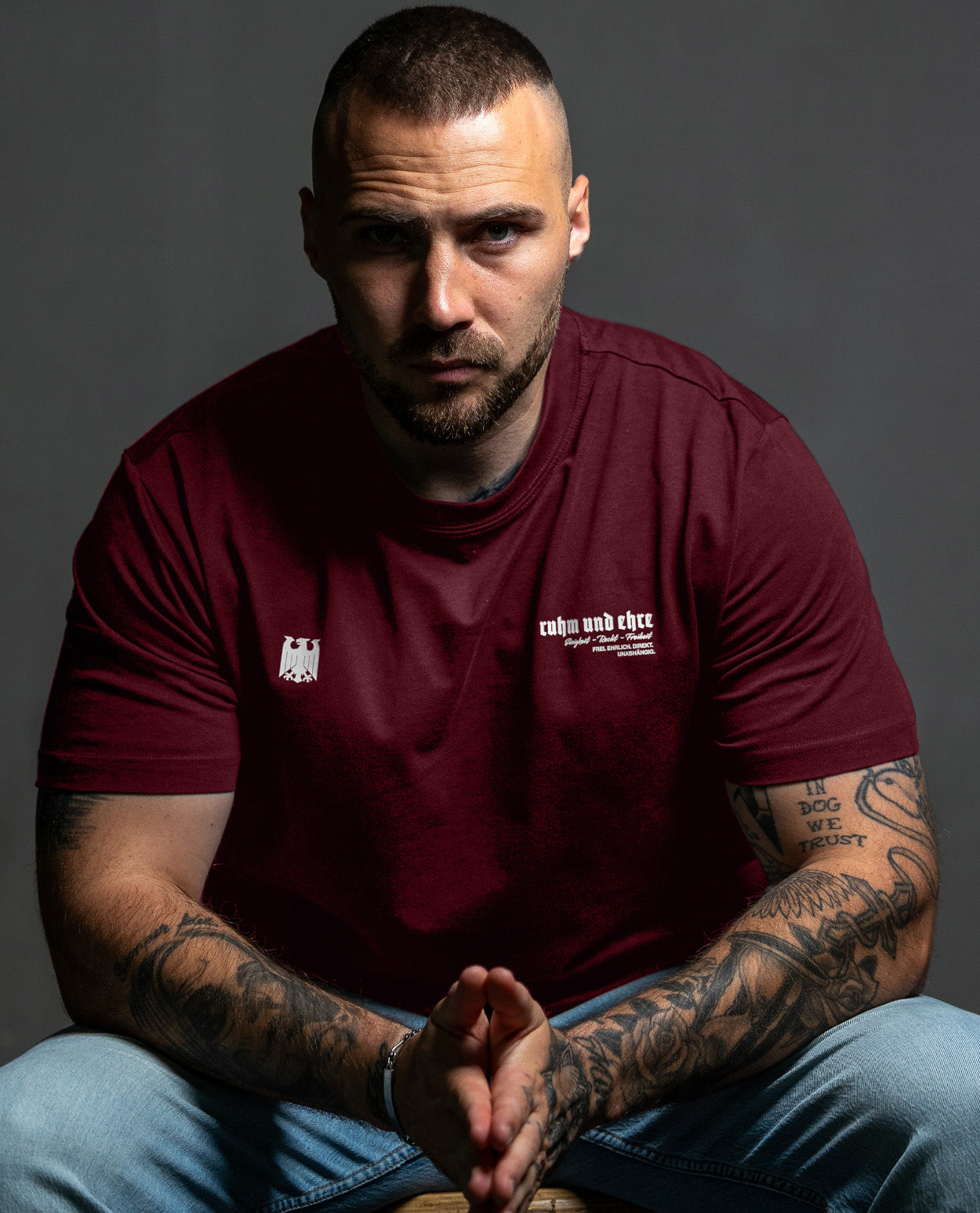 Shirt - Ruhm & Ehre - Burgundy