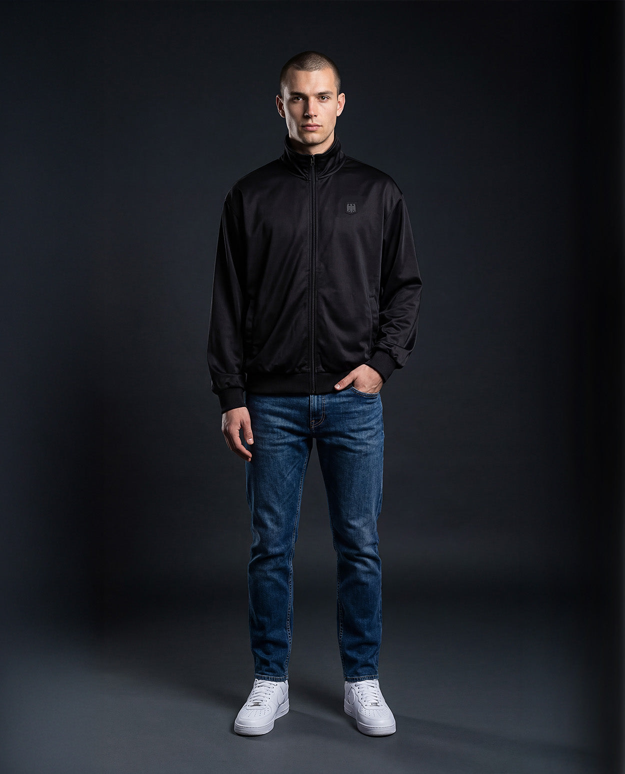 Tricot Tracktop All-Black