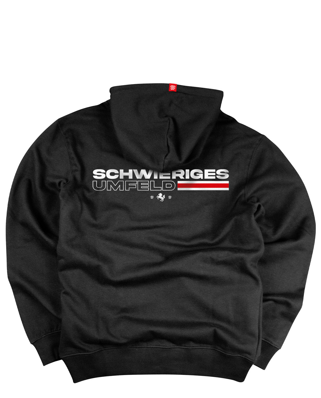 Hoodie - Black - Schwieriges Umfeld'23