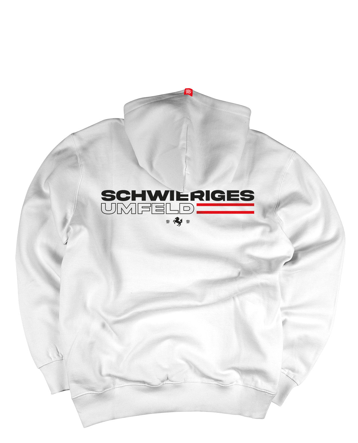 Hoodie - White - Schwieriges Umfeld'23