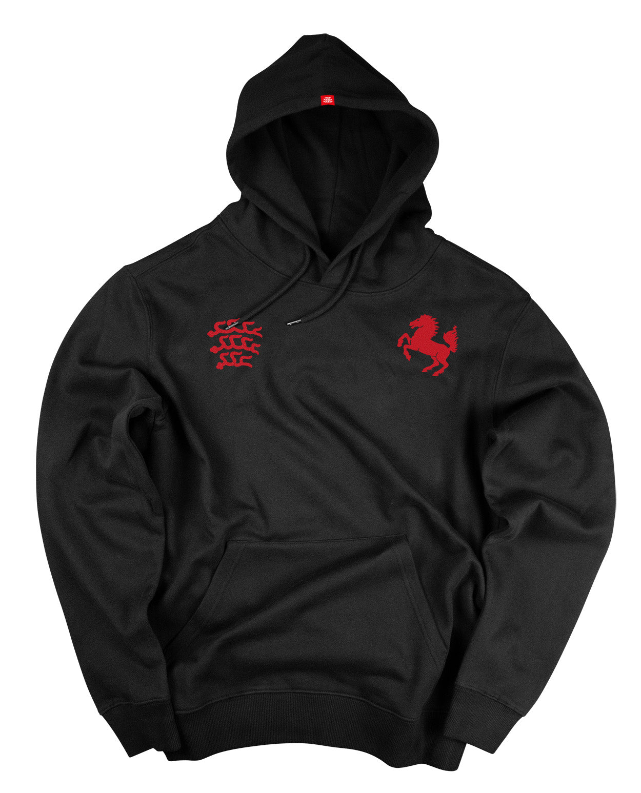 Hoodie - Black - Wappen