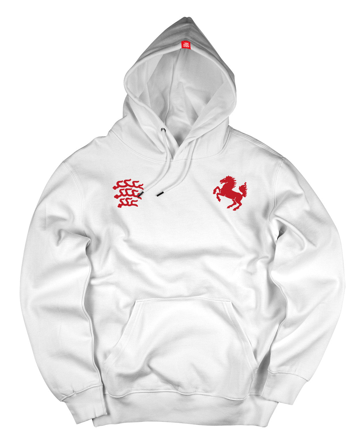 Hoodie - White - Wappen