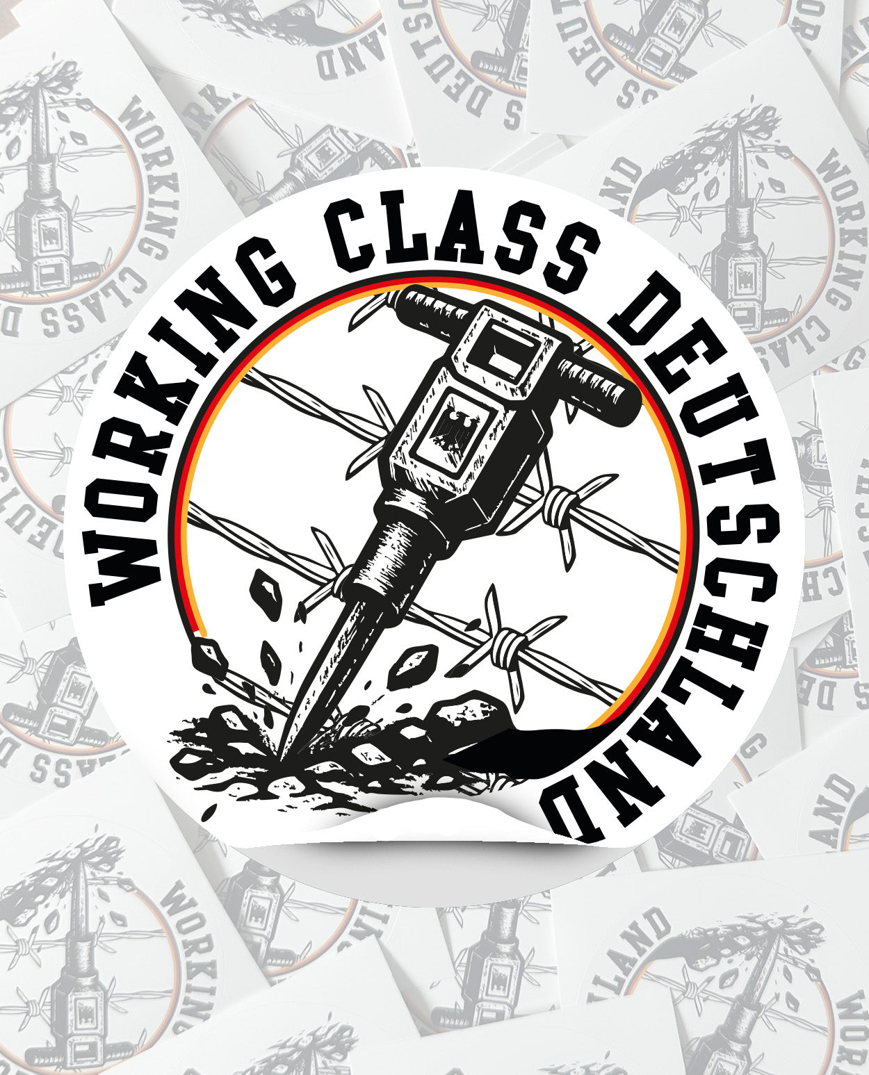 Aufkleber Set "Working Class"