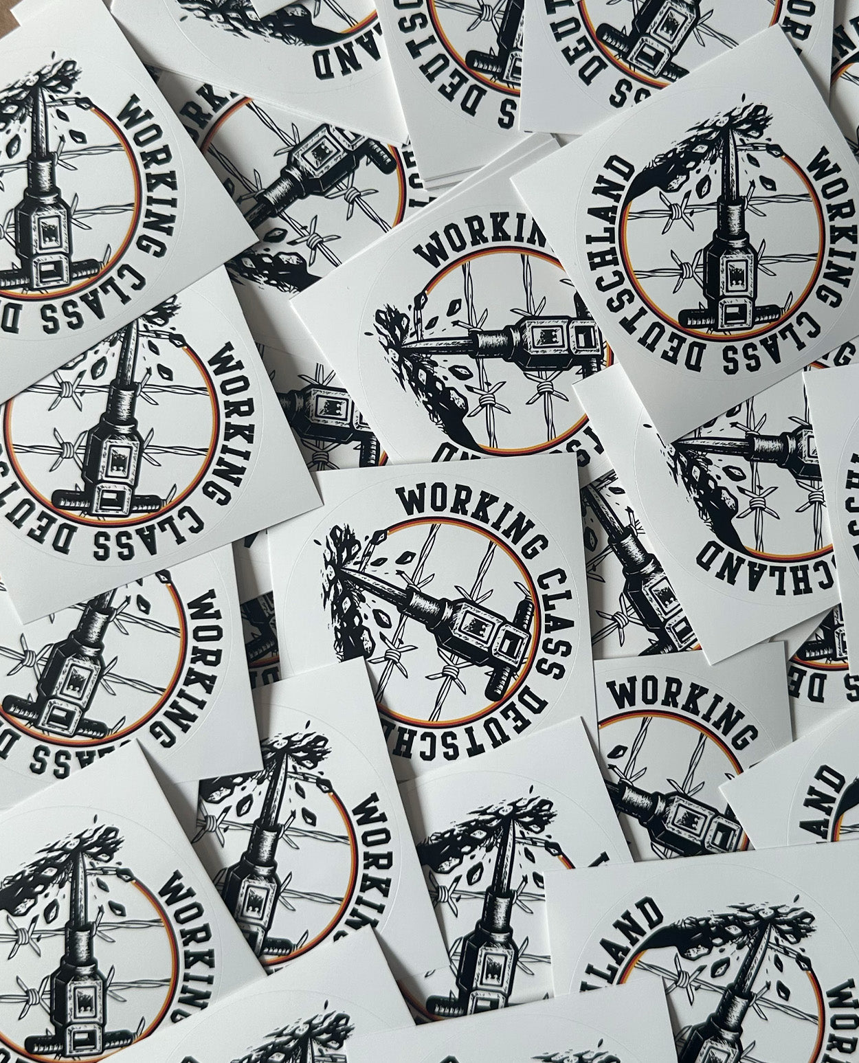 Aufkleber Set "Working Class"