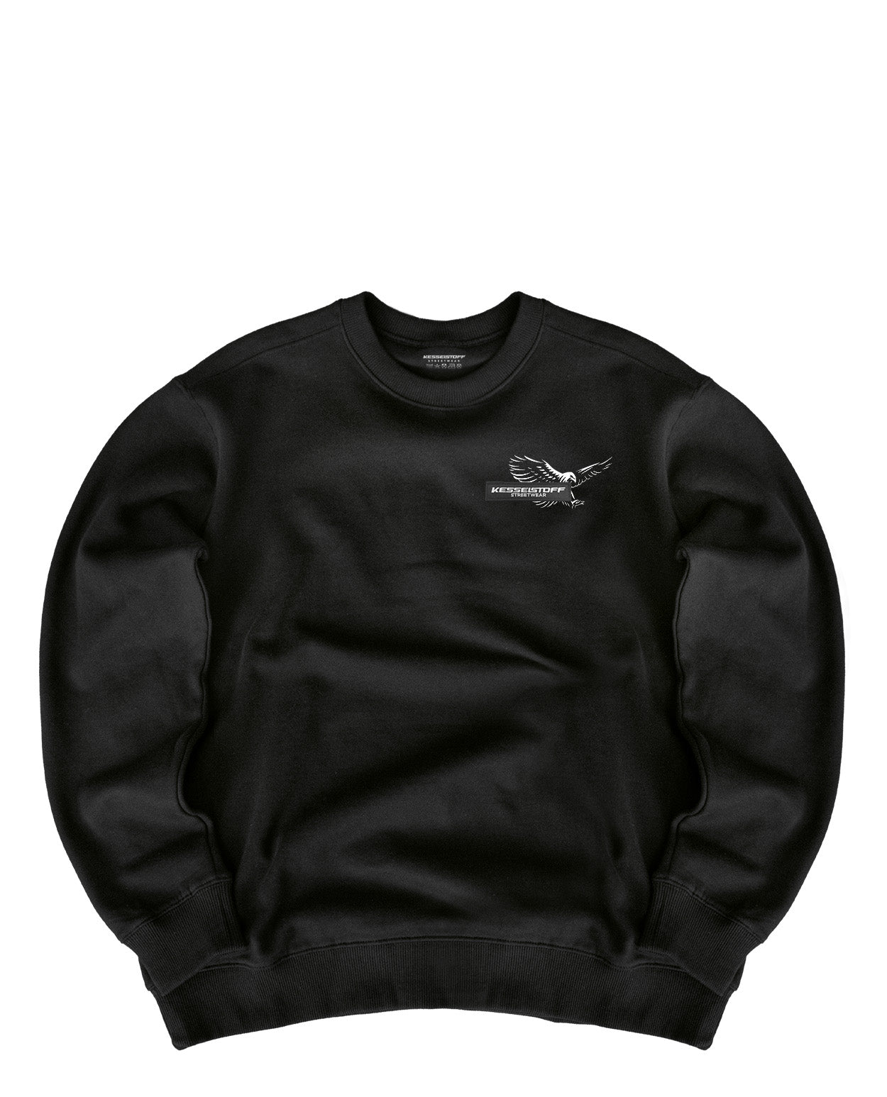 Sweatshirt Eagle Print Black