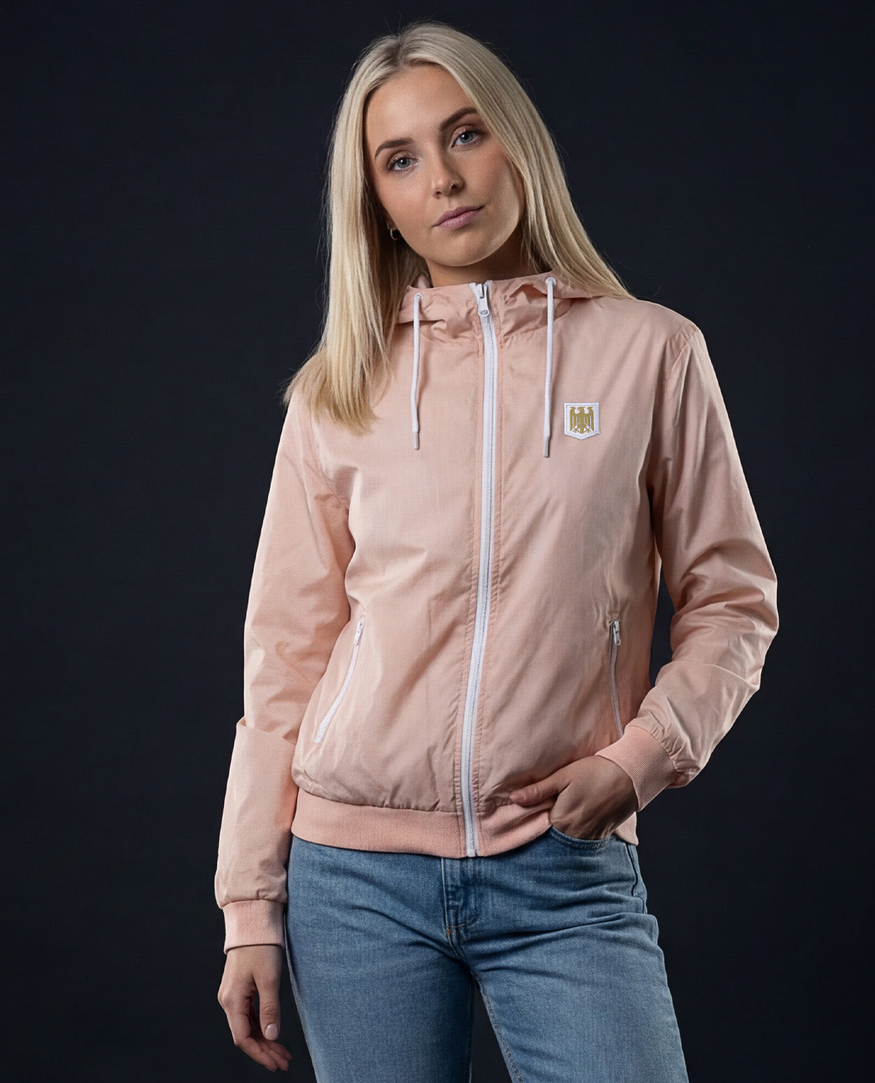 Frauen Windrunner "Adler" Light Pink