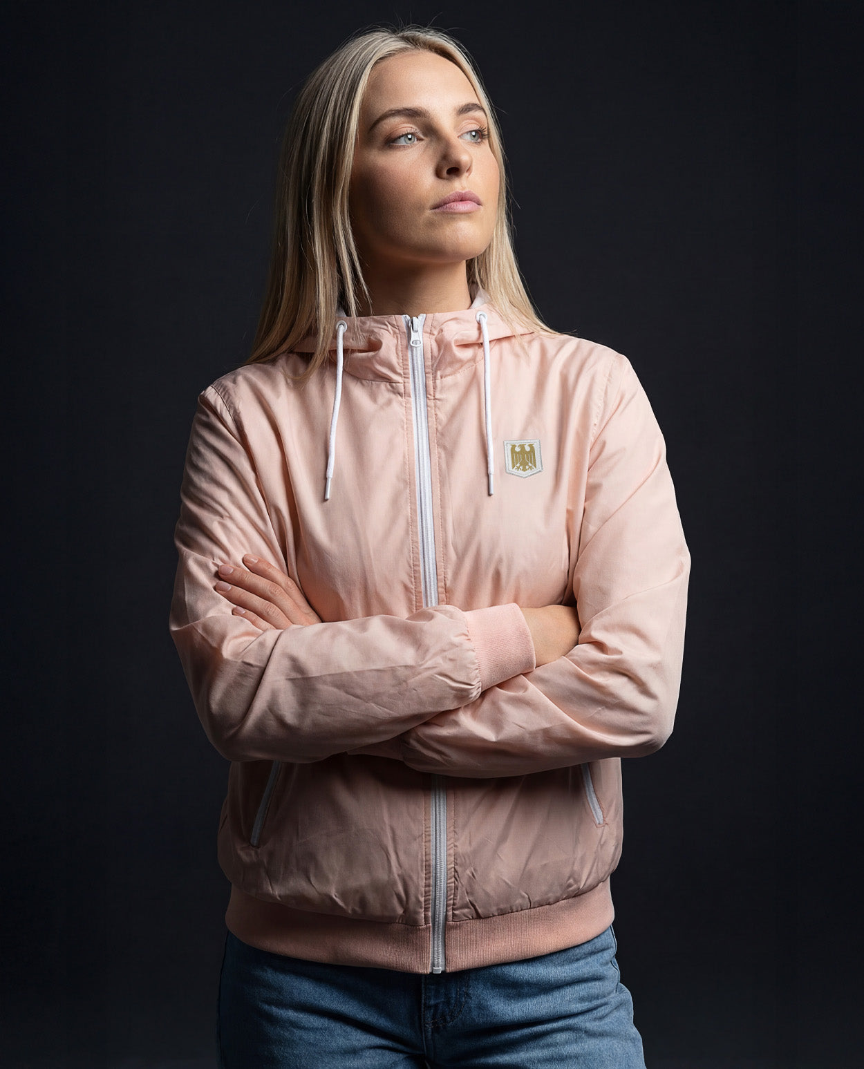 Frauen Windrunner "Adler" Light Pink