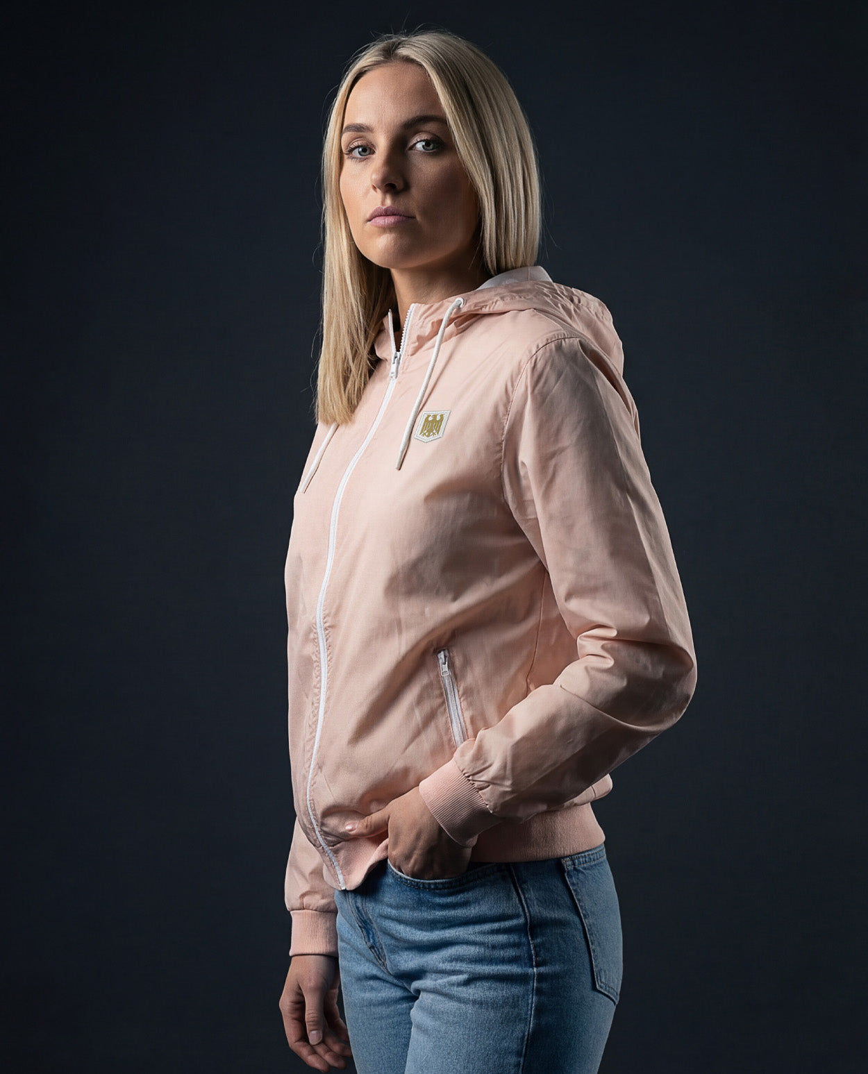 Frauen Windrunner "Adler" Light Pink
