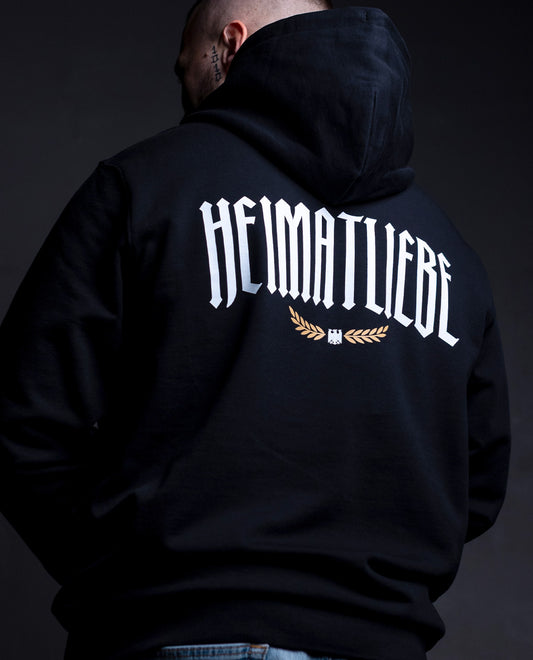 Heimatliebe Statement - Hoodie - Black