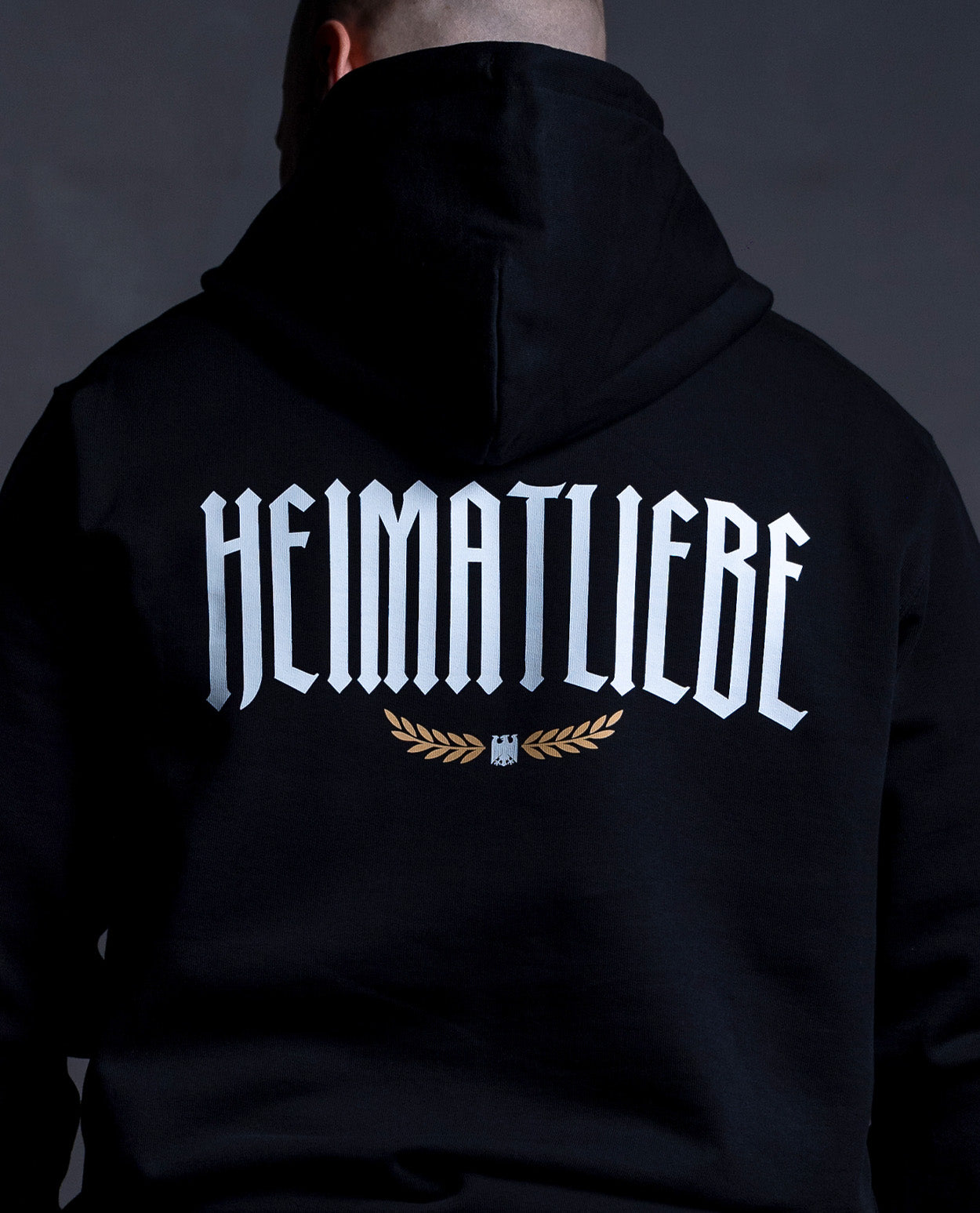 Heimatliebe Statement - Hoodie - Black