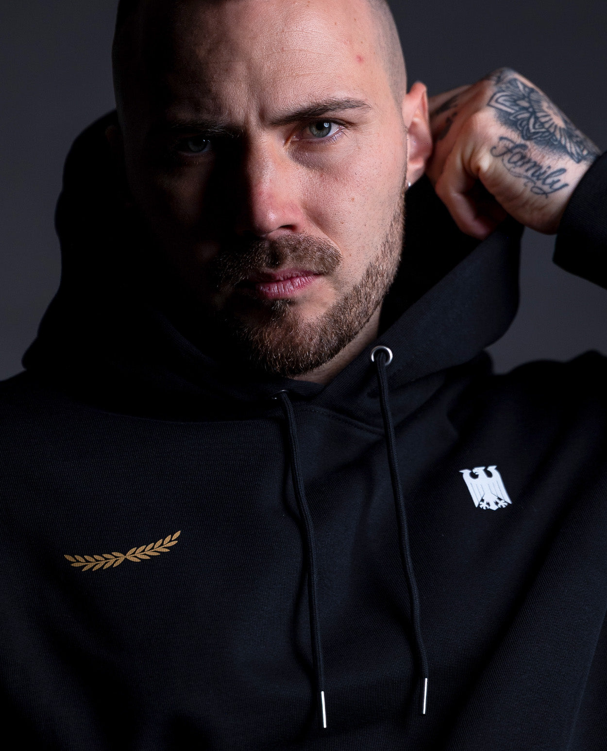 Heimatliebe Statement - Hoodie - Black