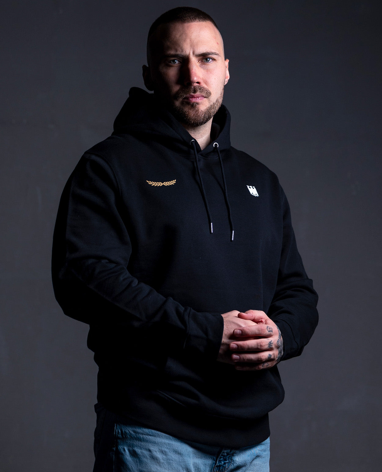 Heimatliebe Statement - Hoodie - Black