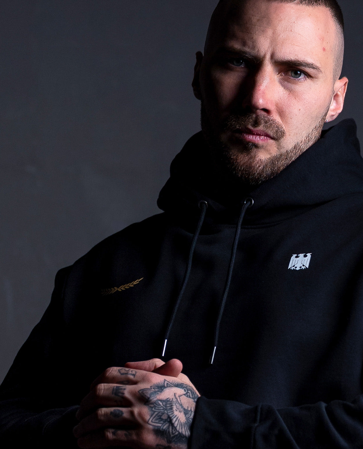 Heimatliebe Statement - Hoodie - Black