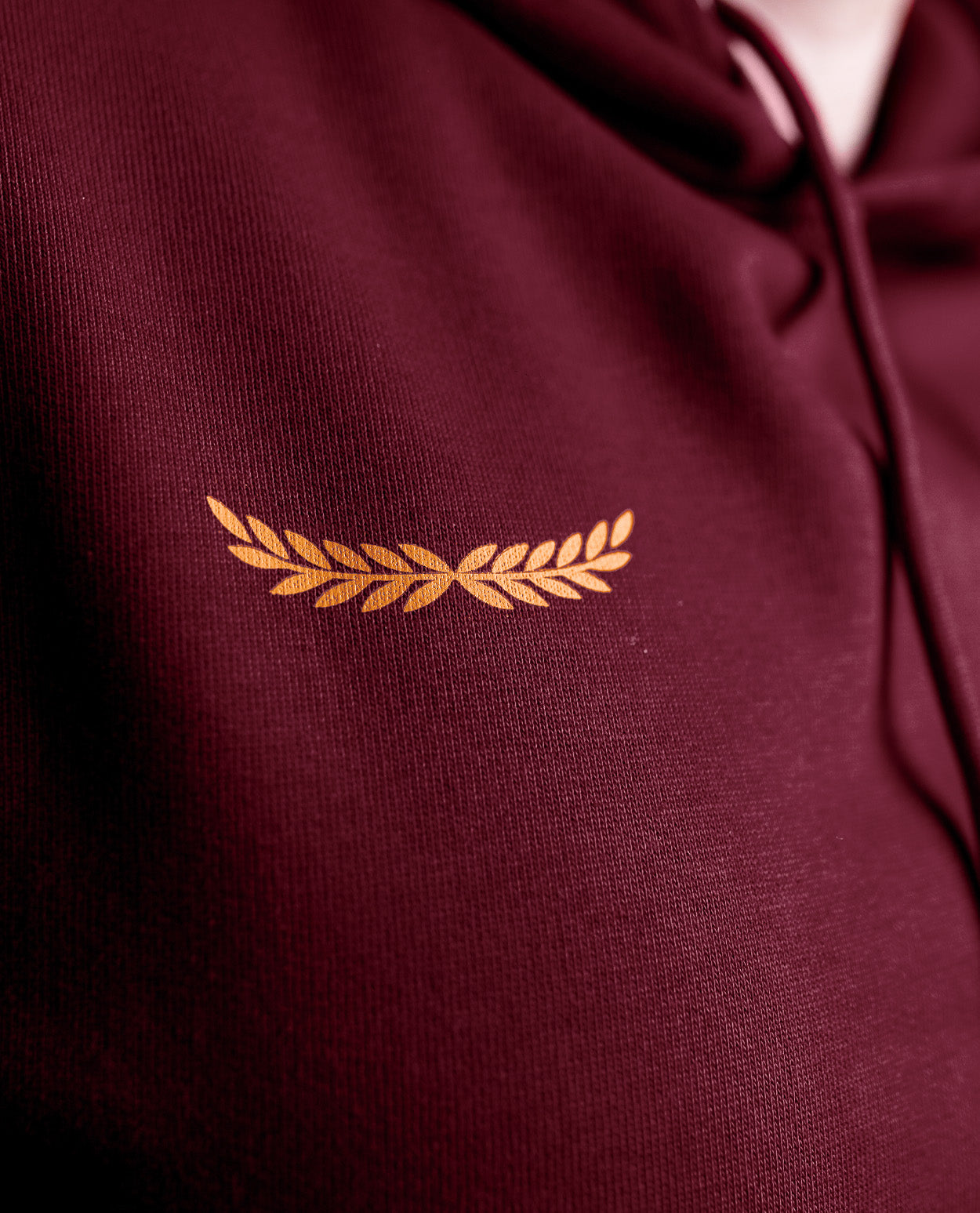 Heimatliebe Statement - Hoodie - Burgundy
