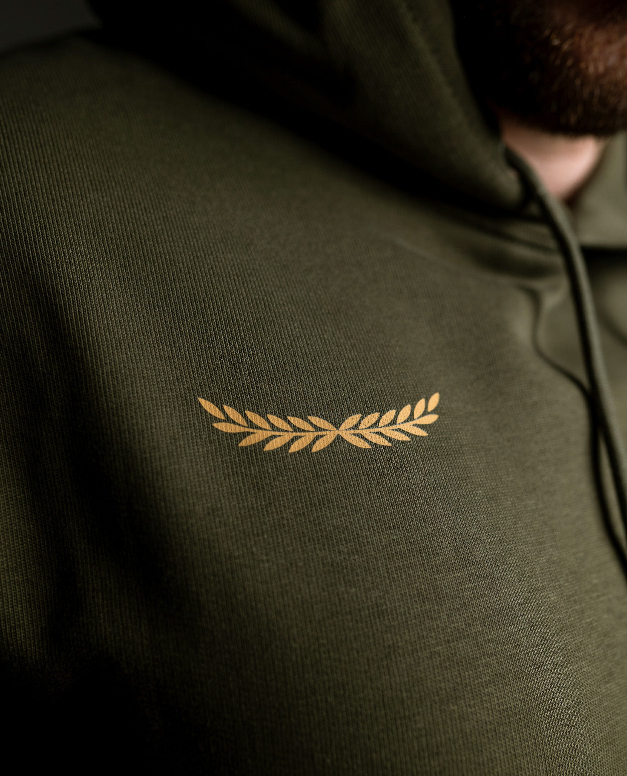 Heimatliebe Statement - Hoodie - Khaki