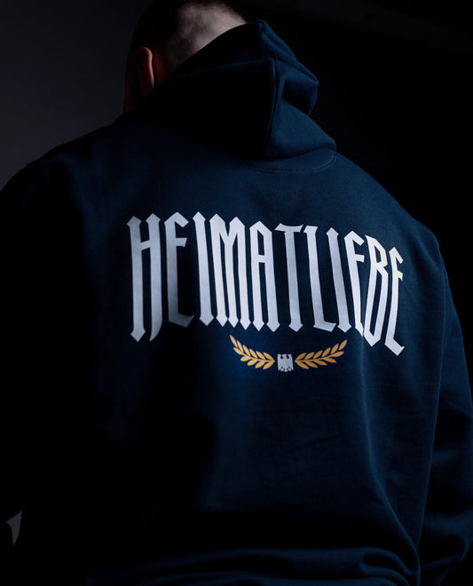 Heimatliebe Statement - Hoodie - Navy