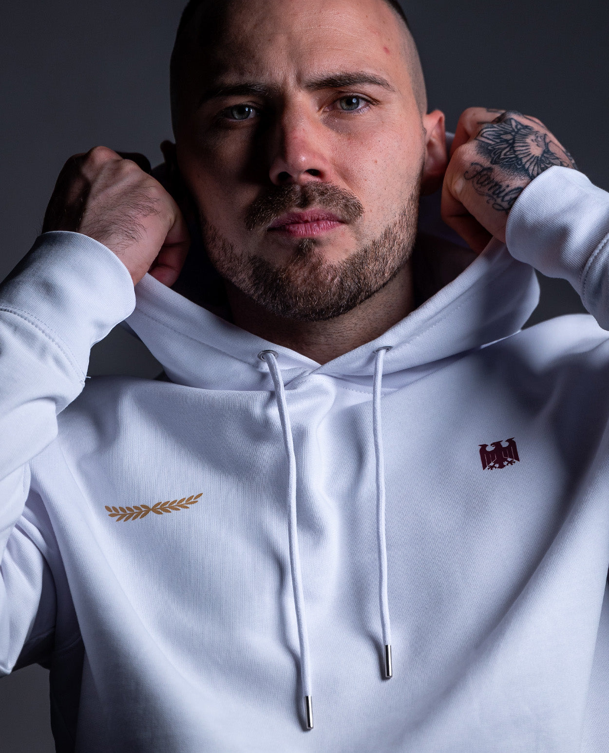 Heimatliebe Statement - Hoodie - White
