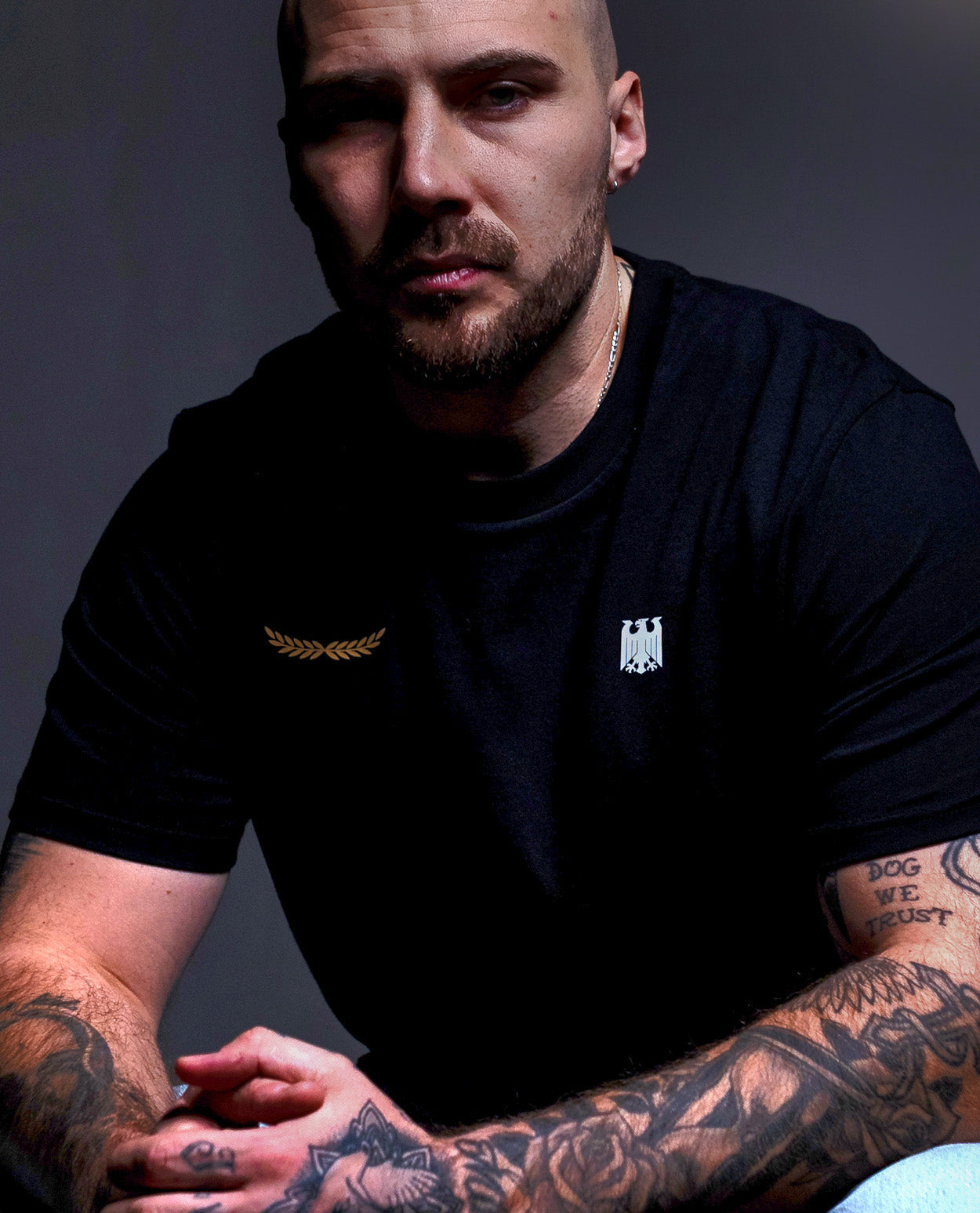 Heimatliebe Statement - Shirt - Black