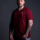 Heimatliebe Statement - Shirt - Burgundy