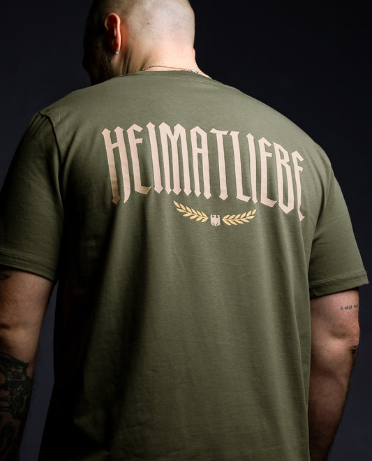 Heimatliebe Statement - Shirt - Khaki