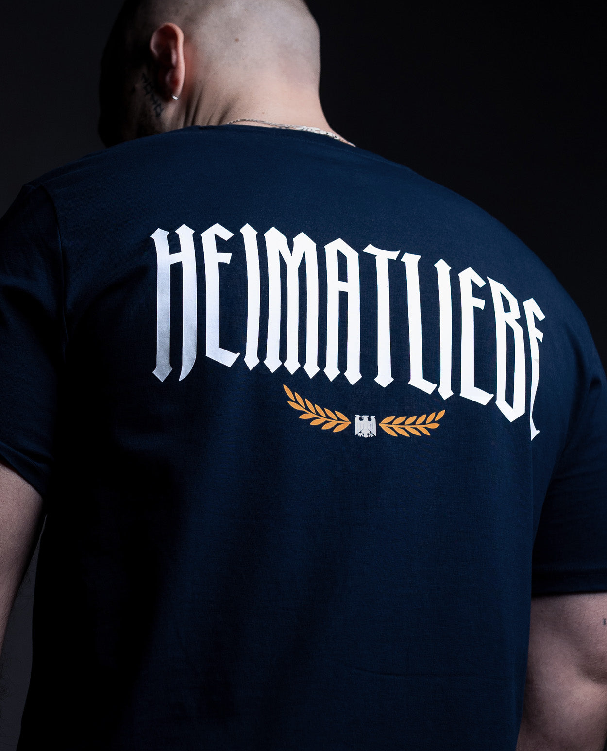 Heimatliebe Statement - Shirt - Navy